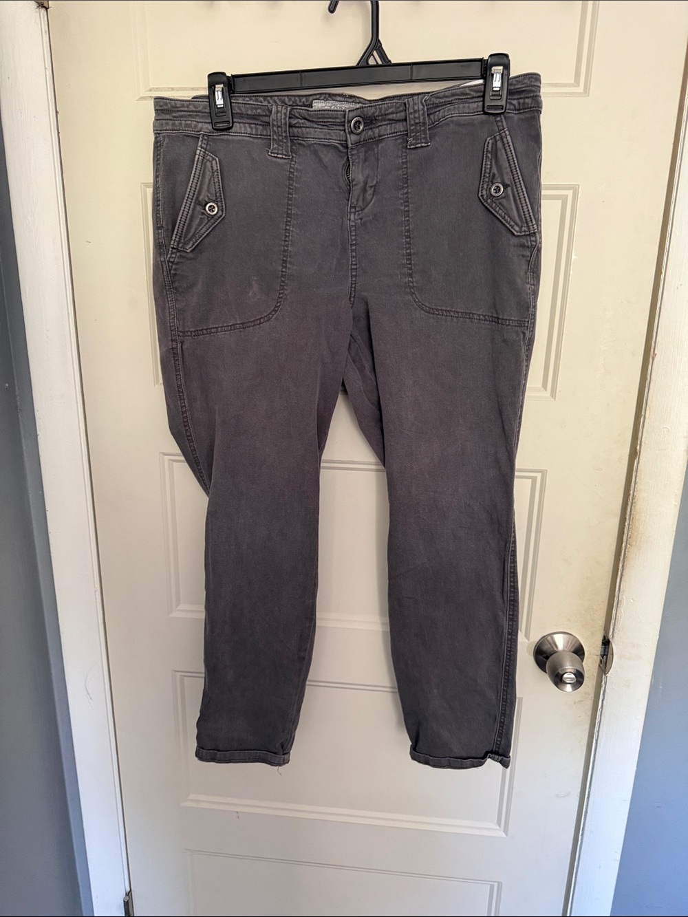 torrid Gray Cropped Ankle Jeans